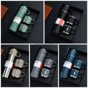 Steel Vacuum Flask Set (500ml)